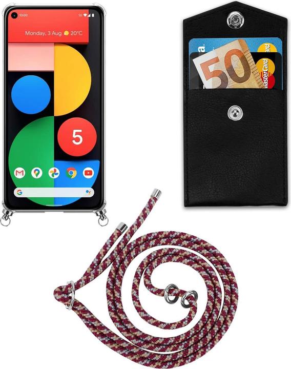 Produktbild Cadorabo TPU Handy Kette SILBER Cover