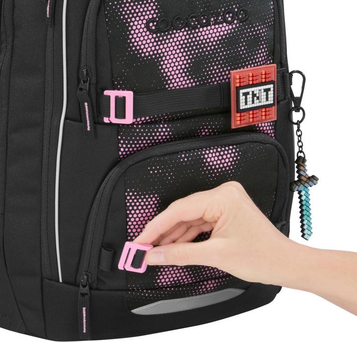 Actual product image Coocazoo PORTER Backpack, Pink Illusion (35 l)