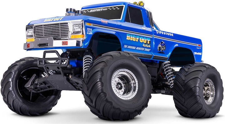 Image du produit Traxxas Bigfoot 1 HD 2WD EP w/USB-C Charger & Battery (RTR Prêt à fonctionner)
