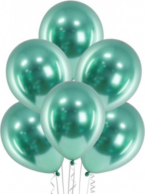 Actual product image Belbal Balloon Glossy Green, Ø 30 cm, 50 pieces (50 x)