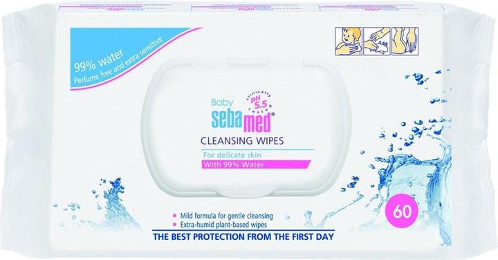 Actual product image Sebamed BABY toallitas limpiadoras 60 u (60 Piece)