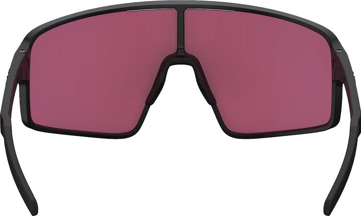 Actual product image Bliz P001S (Matt black, Nano Optics Nordic Light Begonia - Violet w Blue Multi, Rose/purple blue mirrored)