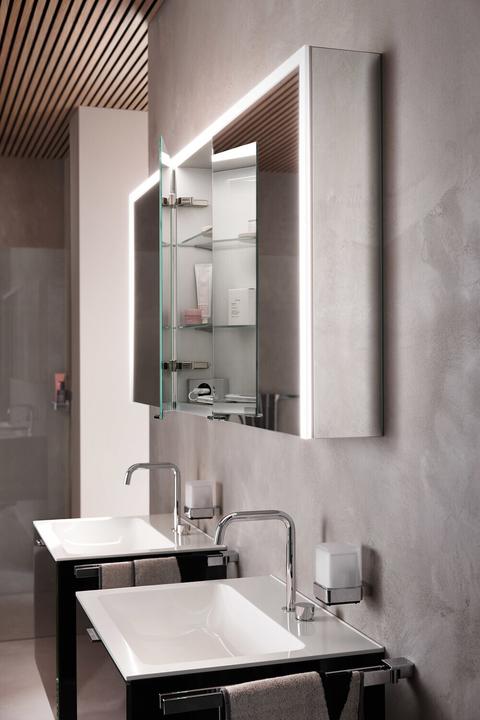 Produktbild Emco prime 3 Spiegelschrank, 1000mm, 2 Türen, Aufputzmodell, 949714304 (100.20 x 16.70 x 70 cm)