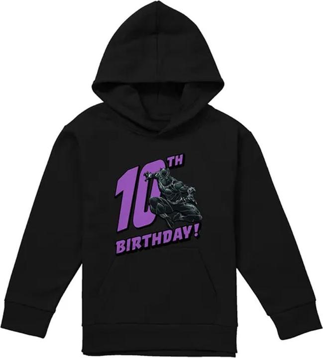 Produktbild Black Kapuzenpullover 10. Geburtstag (128)