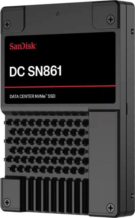 Produktbild WD DC SN861 BICS6 NVMe U.2 7% OP SE (15336 GB, 2.5")