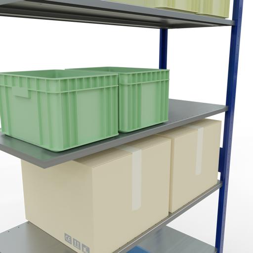 Image du produit Schulte Lagertechnik Système enfichable Élément suivant MULTIplus150 avec traverse de longueur