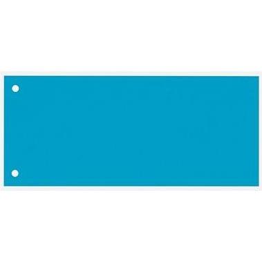 Thumbnail - Bene, Ordner Zubehör, Trennstreifen 24 x 10 cm (B x H) 180g/m² Karton blau 100 St./Pack.