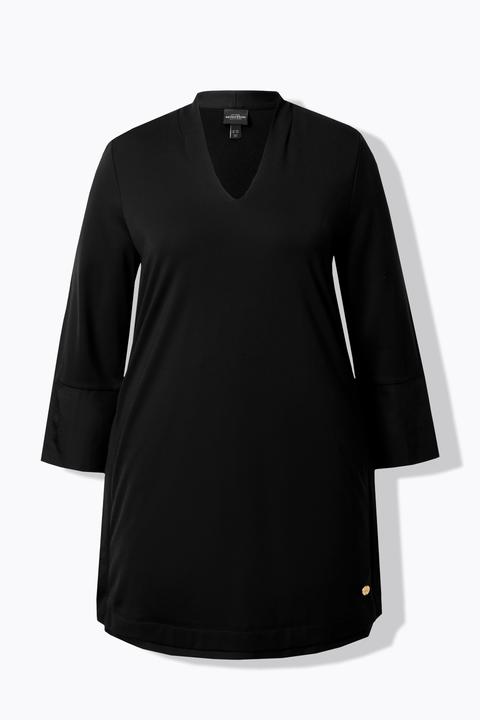 Actual product image Ulla Popken Goblet Collar 3/4 Sleeve Tunic (46, 48)