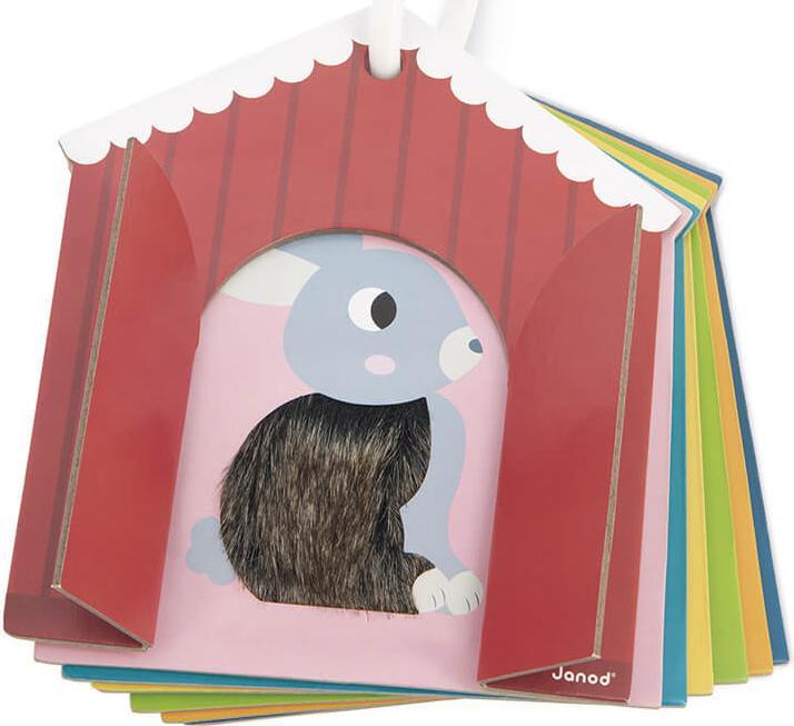 Actual product image Janod Tactile cards on the Ring Farm (1 - 3 years)