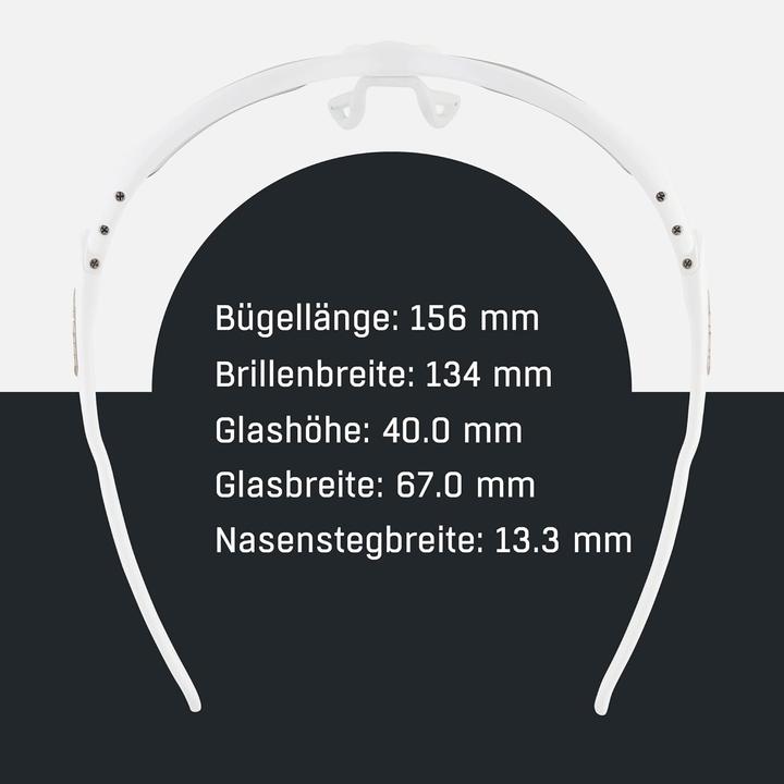 Produktbild Alpina Sports Twist Five HR S V (White Matt, Rainbow)