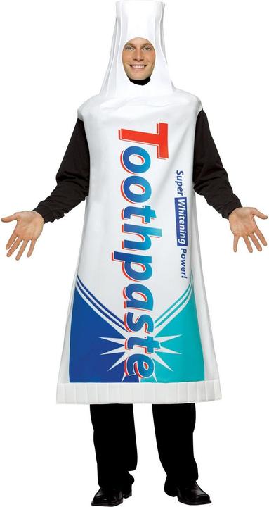 Rasta Imposta Zahnpasta Kostüm (One size)