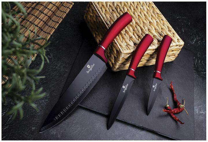 Produktbild BerlingerHaus Coldtec Kochgeschirr Set Burgundy Edition (Pfannenset + Topfset, Aluminium)