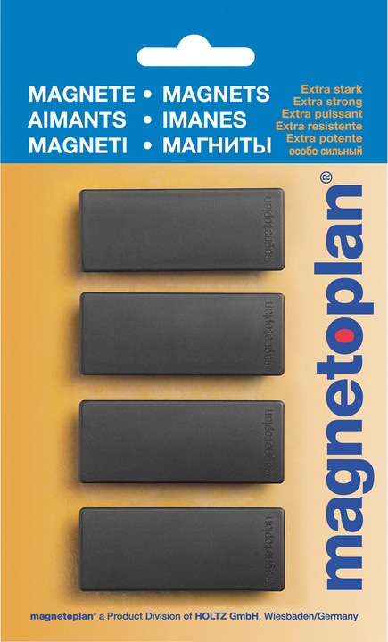 Immagine prodotto Magnetoplan Magneti rettangolari (4 x)