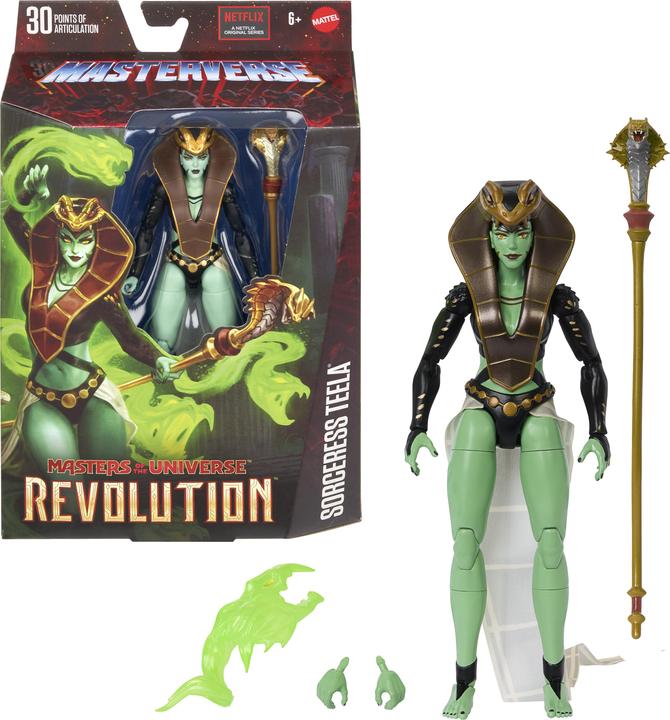 Produktbild Masters of the Universe Masterverse Rev Snake Sorceress Teela