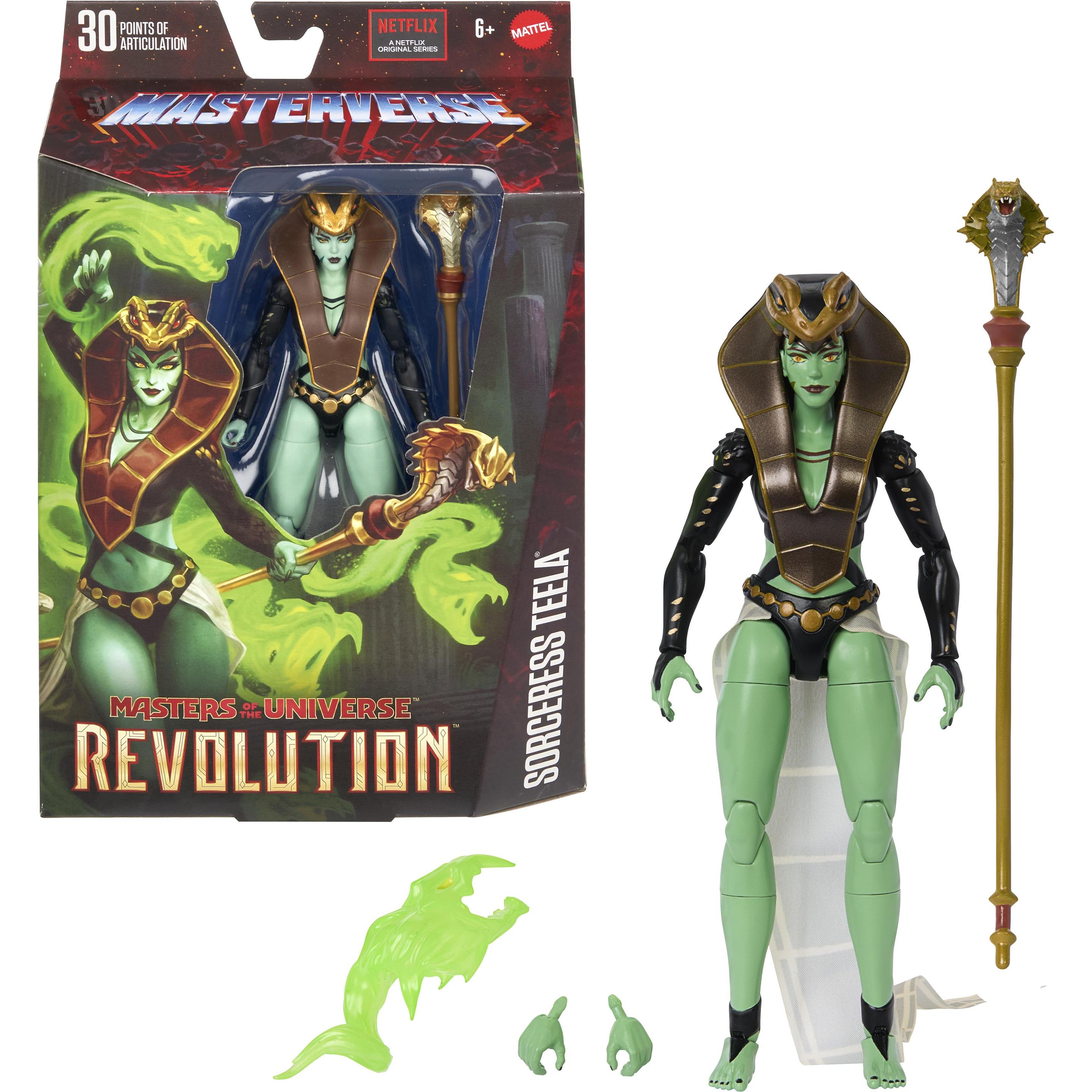 Masters of the Universe Masterverse Rev Snake Sorceress Teela