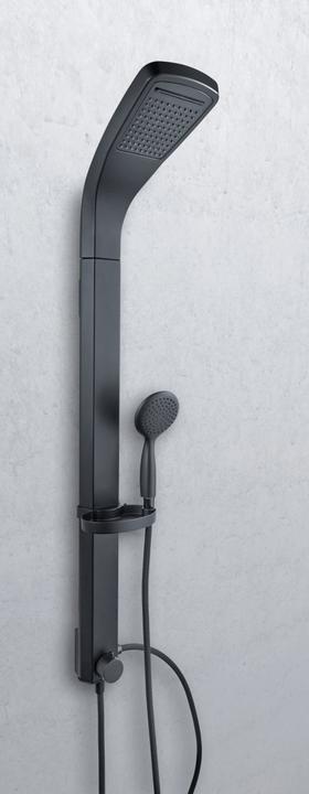 Image du produit Diaqua Colonne de douche Palea aluminium noir