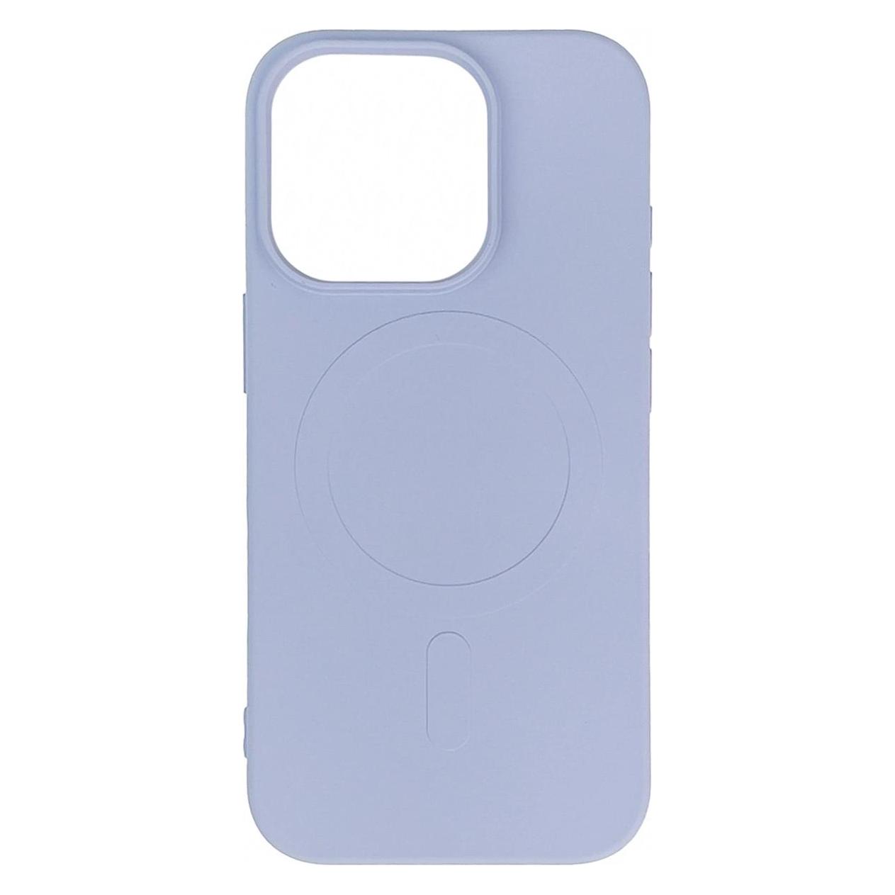 Hurtel Liquid Silicone Case MagSafe for iPhone 16 Pro - lavender (Apple iPhone 16 Pro), Smartphone Hülle, Violett