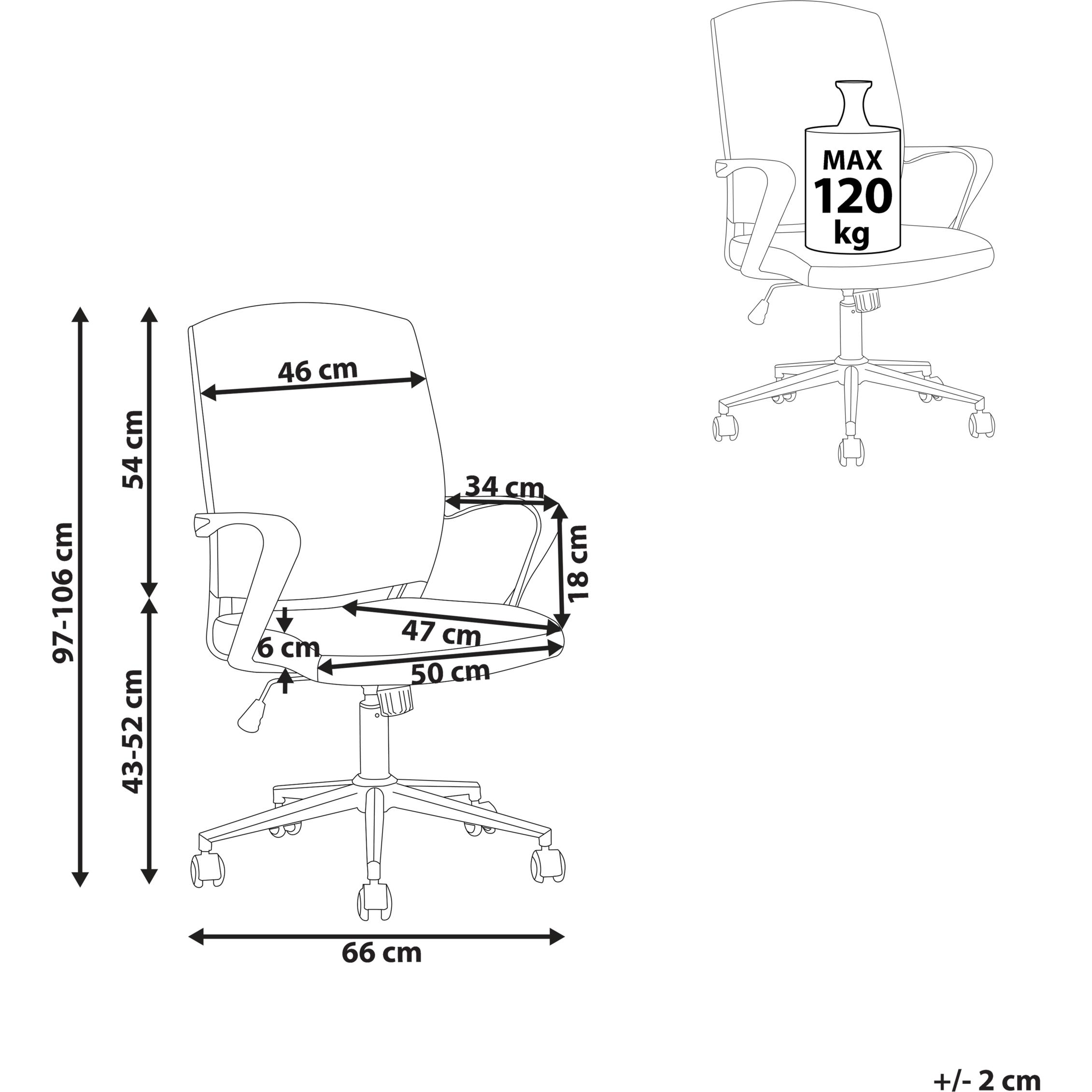 Thumbnail - Beliani, Bürostuhl, Bonny