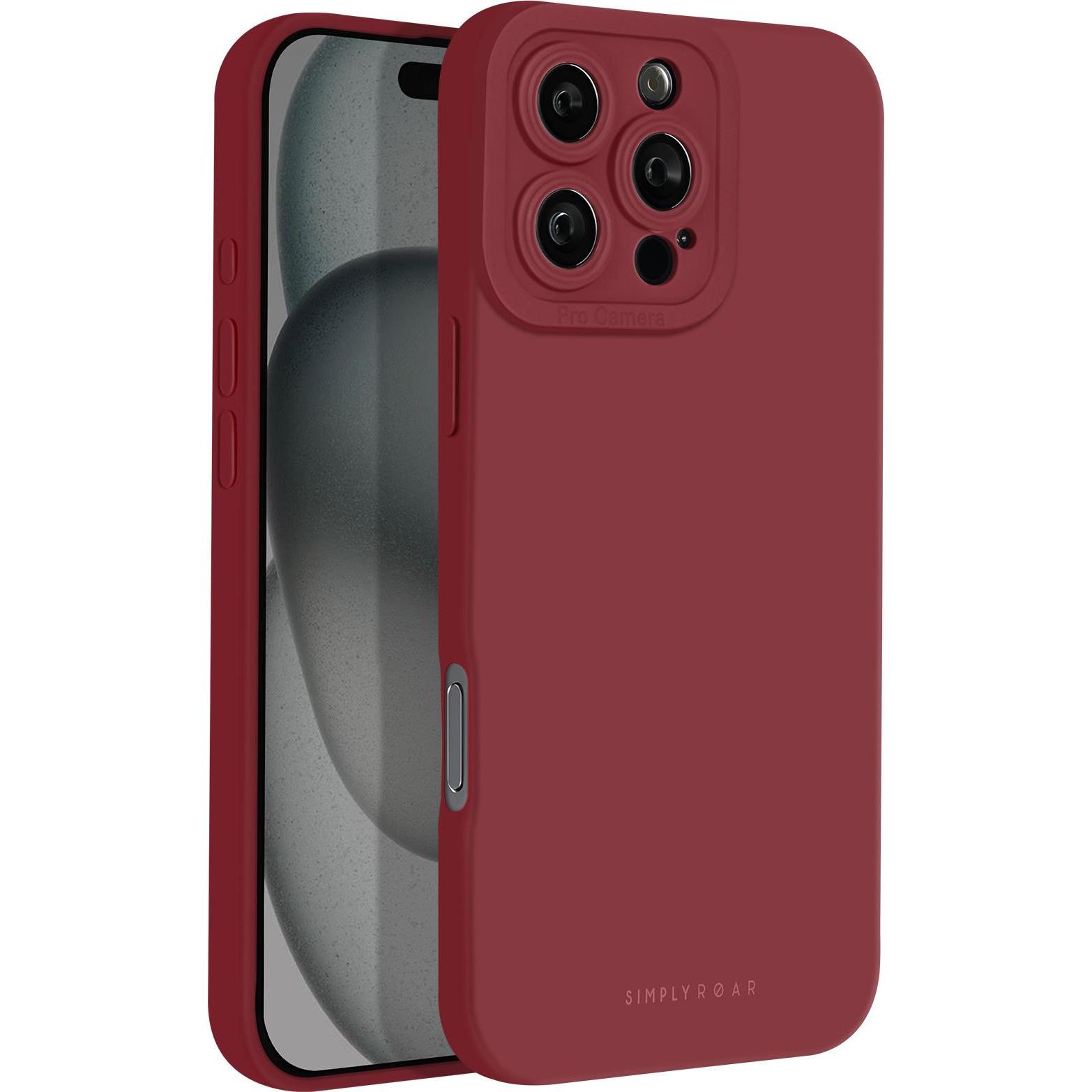 Roar Luna Case Series (Apple iPhone 16 Pro), Smartphone Hülle, Rot