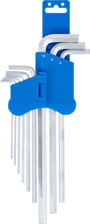 Actual product image BGS Special L-Type Wrench Set internal Hexagon 1.5 - 10 mm 9 pcs.
