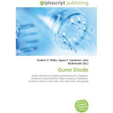 Gunn Diode, Fachbücher von Agnes F. Vandome, Frederic P. Miller, John McBrewster