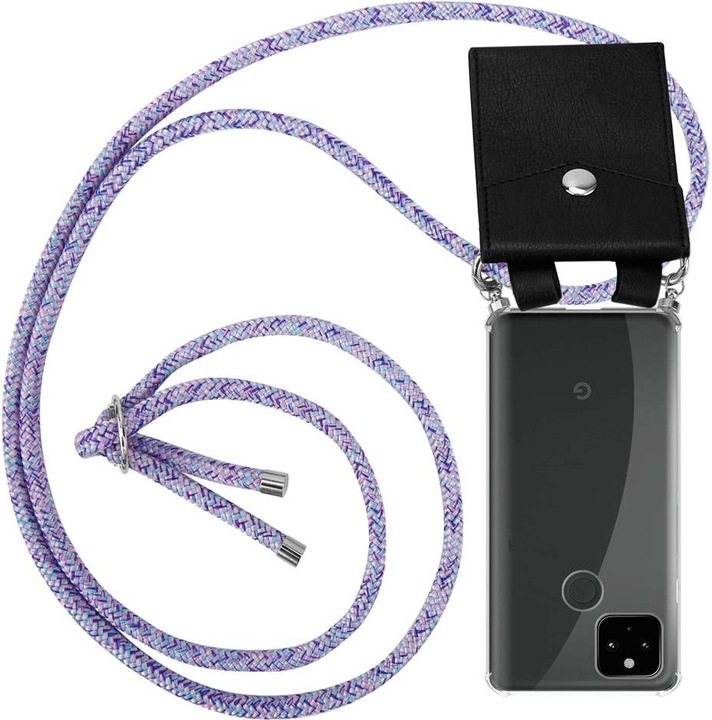 Produktbild Cadorabo TPU Handy Kette SILBER Cover