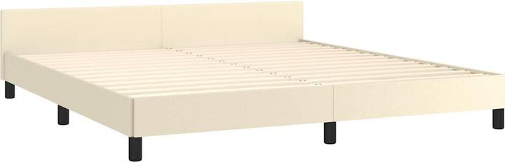 Actual product image vidaXL Bettgestell mit Kopfteil (160 x 200 cm)