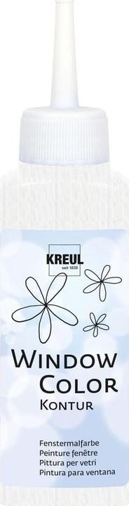 Image du produit Kreul Window Color Kontur (Blanc, 80 ml)