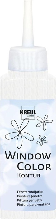 Actual product image Kreul Window Color Kontur (White, 80 ml)