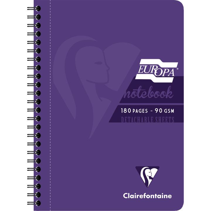 Produktbild Clairefontaine Europa (A5, Liniert, Harter Einband)