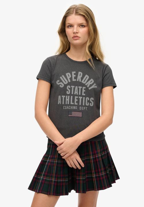 Produktbild Superdry Figurbetontes Athletic T-Shirt mit Grafik (10XL)