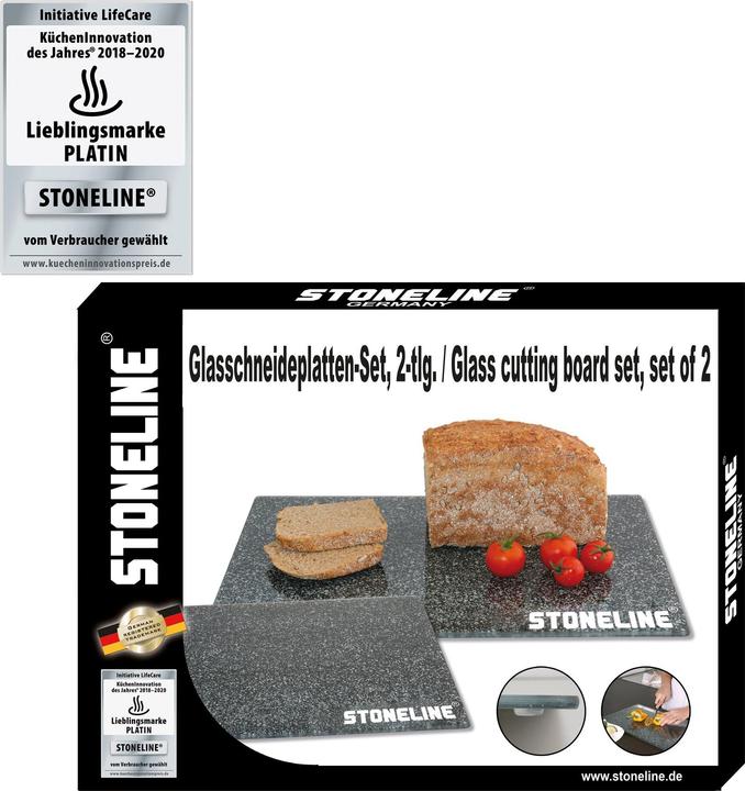 Produktbild Stoneline Glasschneideplatten-Set, 2-tlg.