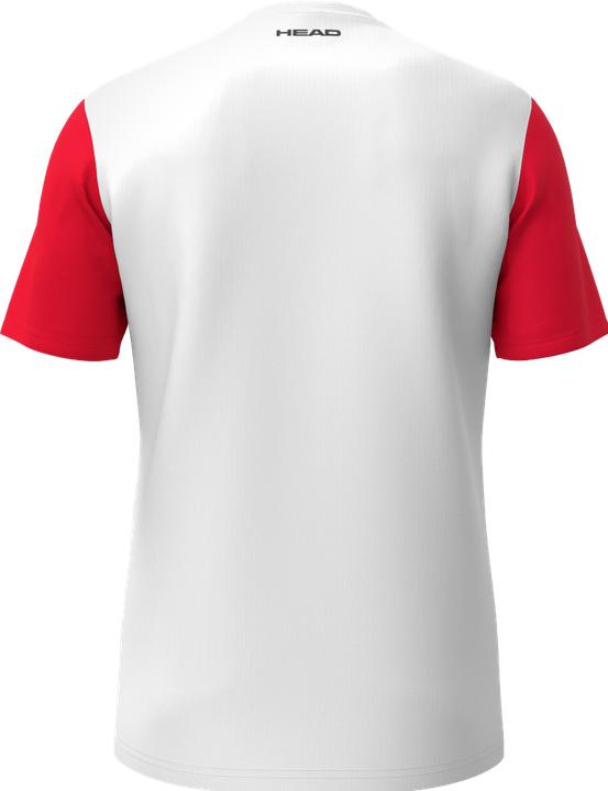 Actual product image Head Club 25 Tech T-Shirt Jungen Rot/Weiss (128)