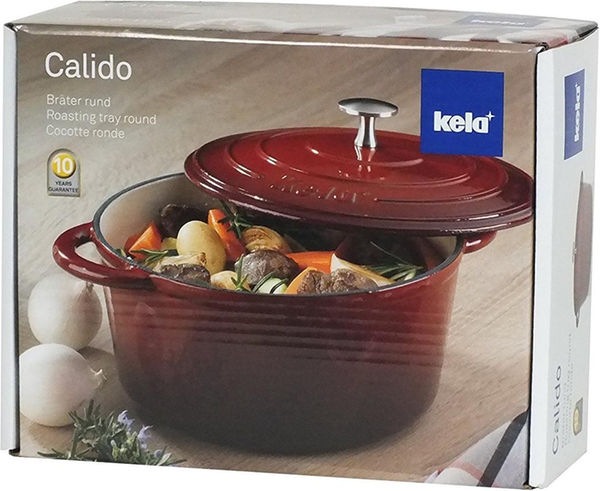 Actual product image Kela Calido (24 cm, Casserole + Stewpot, Cast iron)