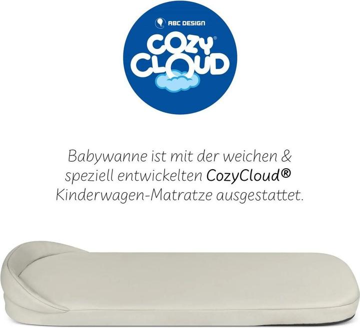 Produktbild ABC Design ABC City Life Kinderwagen Set mit Tragewanne / 2in1 Kombikinderwagen (0 Monate - 4 Jahre)
