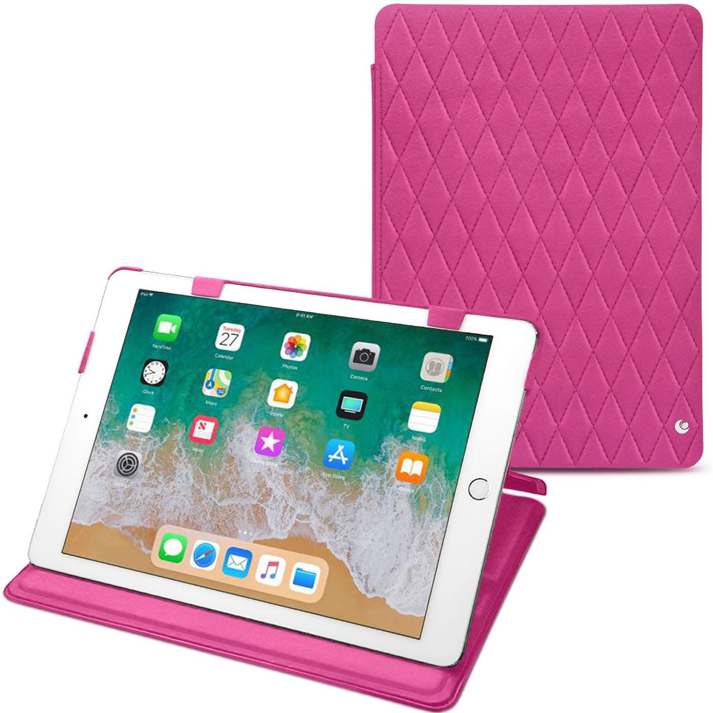 Thumbnail - Noreve Lederschutzhülle horizontal (iPad 9.7), Tablet Hülle, Rosa