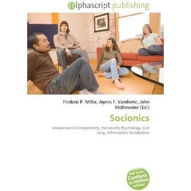Socionics, Fachbücher von John McBrewster, Agnes F. Vandome, Frederic P. Miller