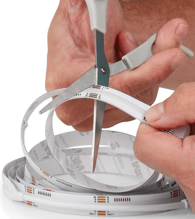 Actual product image Nedis SmartLife LED Strip Wi-Fi, 2m - White (White, 200 cm, Indoor)