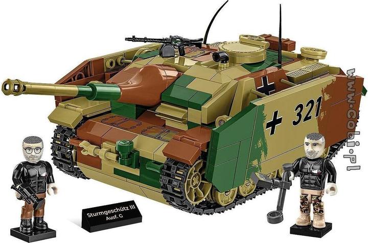 Produktbild Cobi 2285 - 598 PCS HC WWII /2285/ STURMGESCHUTZ III AUSF.G EXECUTIVE EDITION - Tank Hunter