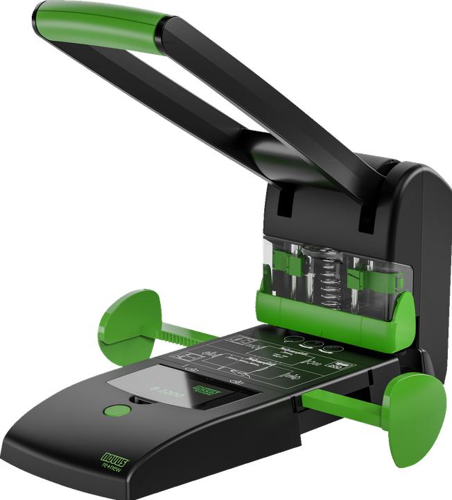 Produktbild Novus 025-0651 Blocklocher 60-B2200RENEW Schwarz/Grün max. Einstellformat: DIN A