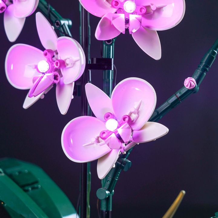 Produktbild BrickBling LED Licht Set für LEGO Orchidee (10311)