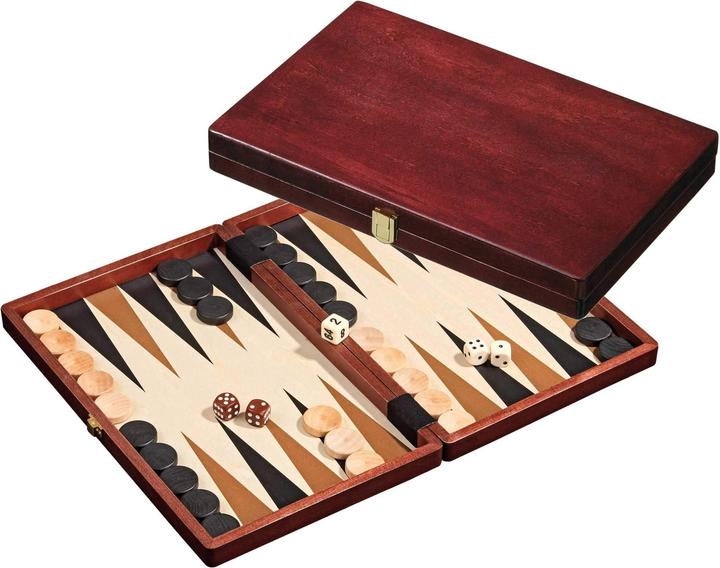 Produktbild Philos Backgammon Naxos (Deutsch, Spanisch, 2 Spieler)