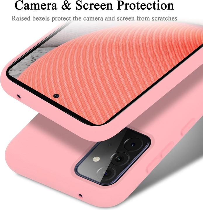 Produktbild Cadorabo TPU Liquid Silicone Case Cover (Samsung Galaxy A72 5G, Samsung Galaxy A72)