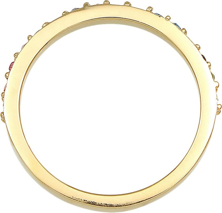 Immagine prodotto Elli Anello a fascia, multicolore (52, 925 Argento)