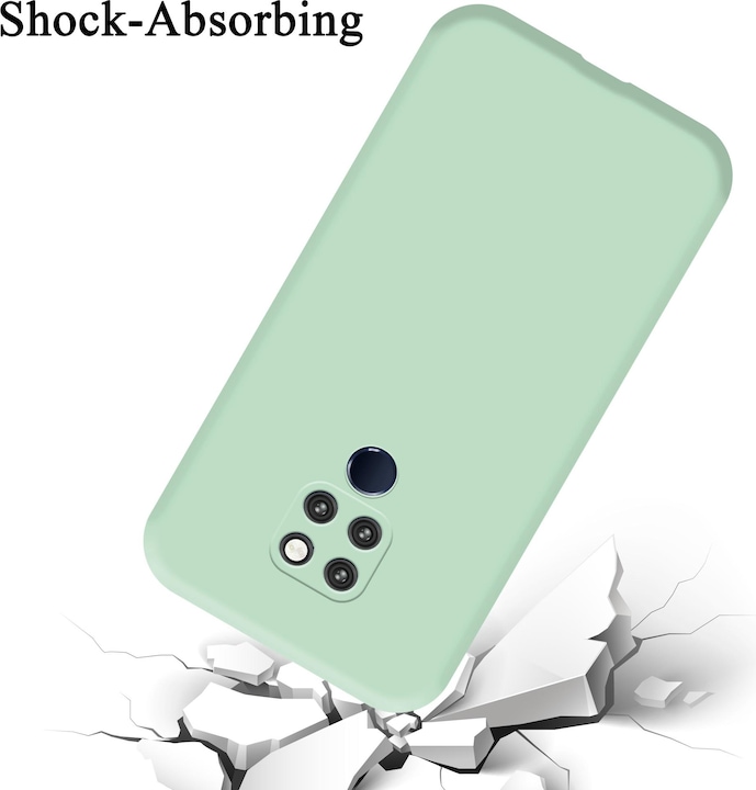 Actual product image Cadorabo TPU Liquid Silicone Case Cover (Mate 20)