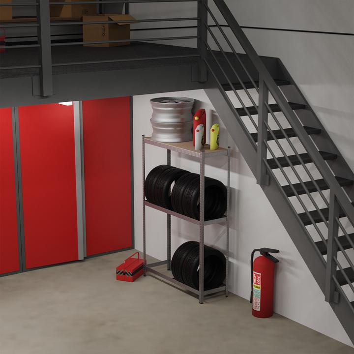 Actual product image Relaxdays Tyre rack