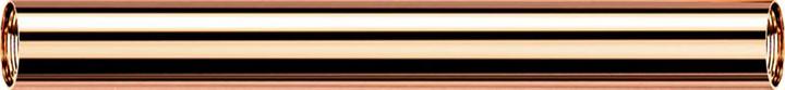 Image du produit Star Piercing Barre Barbell or rose avec filetage intérieur de 1,2 mm (sans laiton, Acier chirurgical 316L)