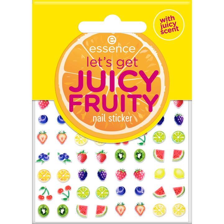 Actual product image essence let's get JUICY FRUITY nail sticker (Whip It Good)