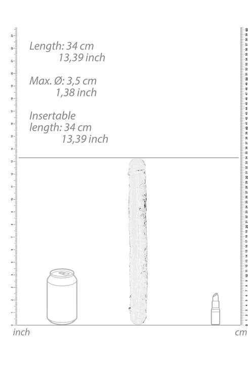 Image du produit RealRock Realistic Double Dong - 13" / 34 cm