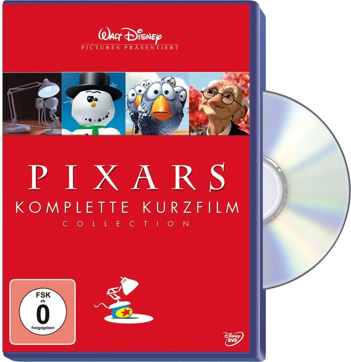 Immagine prodotto Collezione completa di cortometraggi della Pixar (DVD, 2007, Tedesco, Inglese, Ceco, Turco, Ungherese)